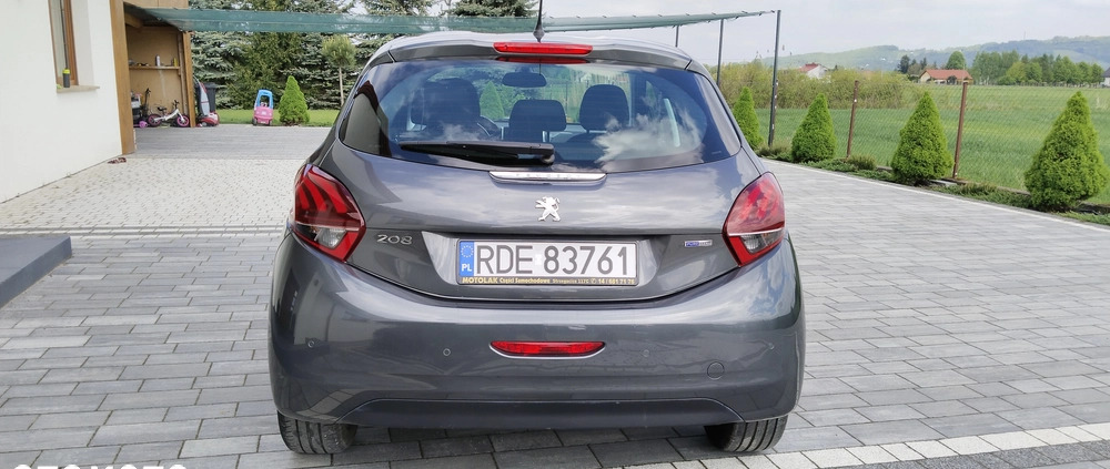 Peugeot 208 cena 40900 przebieg: 39480, rok produkcji 2016 z Pilzno małe 352